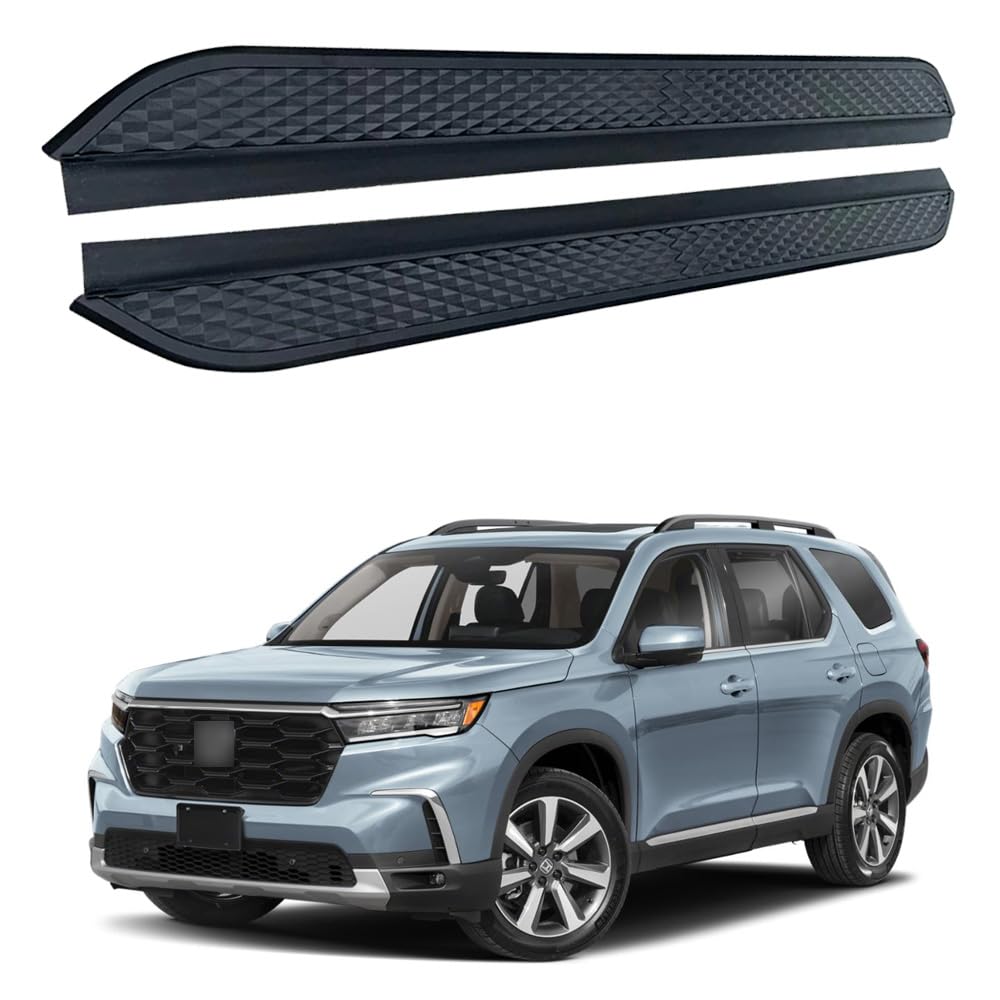 Feste 2 x Trittbretter passend für Honda Pilot 2023, 2024, 2025, Seitenstufen, Nerf-Stangen, Zubehör mit Halterungen Feste 2 x Trittbretter passend für Honda Pilot 2023, 2024, 2025, Seitenstufen, Nerf-Stangen, Zubehör mit Halterungen von Freedommy