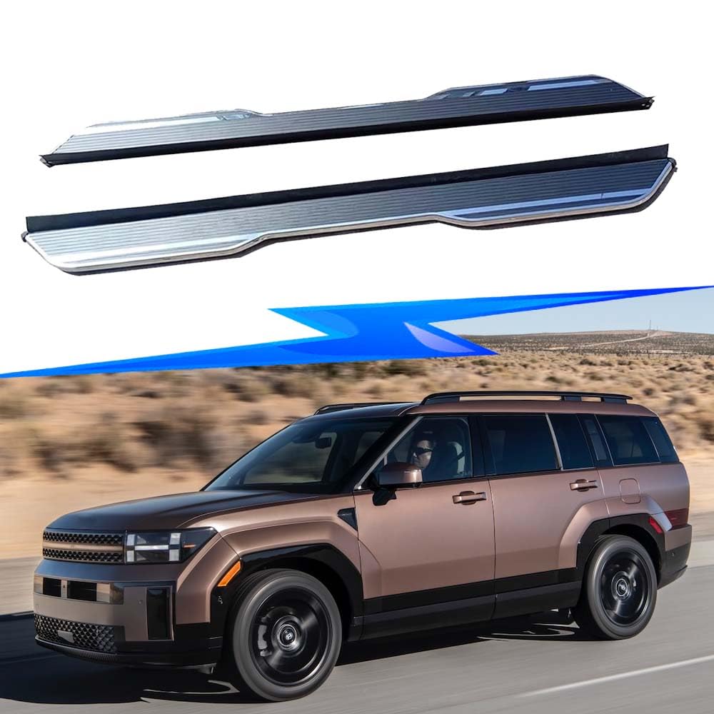 Feste 2 x Trittbretter passend für Hyundai Santa Fe 2024 2025 Seitentreppen Nerf Bars Zubehör mit Halterungen Feste 2 x Trittbretter passend für Hyundai Santa Fe 2024 2025 Seitentreppen Nerf Bars Zubehör mit Halterungen von Freedommy