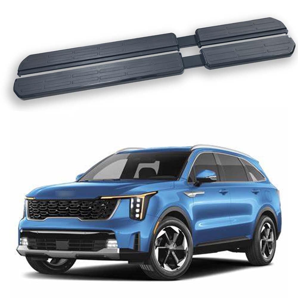 Feste 2 x Trittbretter passend für KIA Sorento 2021–2025 Side Step Protect Bar Pedal Nerf Bars Zubehör mit Halterungen Feste 2 x Trittbretter passend für KIA Sorento 2021–2025 Side Step Protect Bar Pedal Nerf Bars Zubehör mit Halterungen von Freedommy