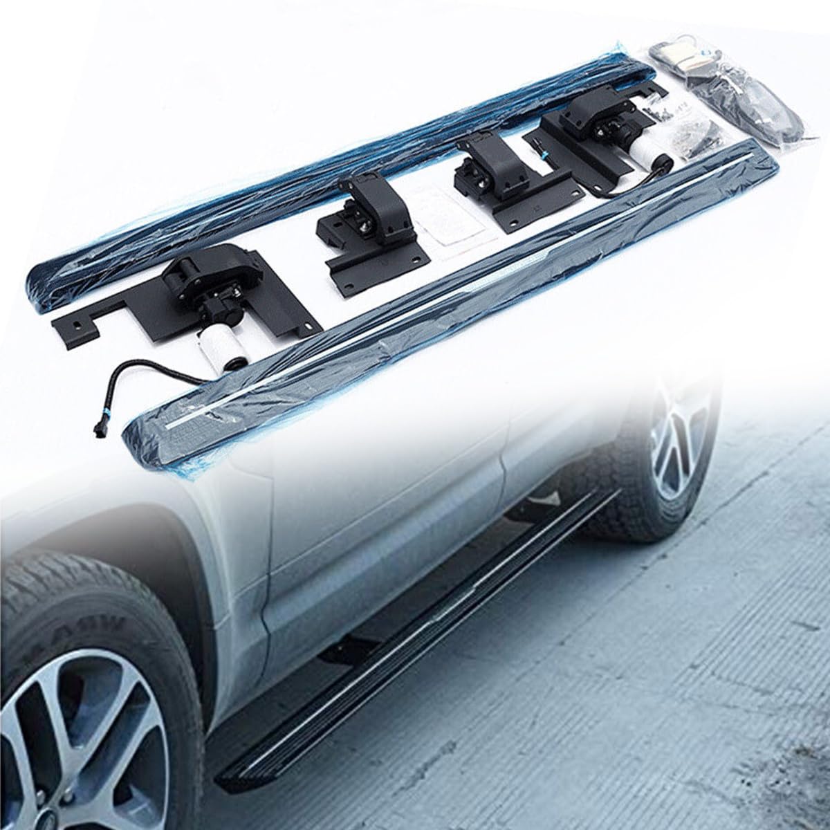 Passend für Chevrolet Tahoe 2021–2025 Power Deployable Side Steps Elektrisches Trittbrett Nerf Bars Aluminium Passend für Chevrolet Tahoe 2021–2025 Power Deployable Side Steps Elektrisches Trittbrett Nerf Bars Aluminium von Freedommy