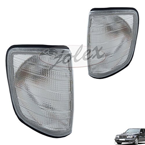 Blinker Blinkleuchte weiß rechts+links Set Satz Paar Blinker Blinkleuchte weiß rechts+links Set Satz Paar von Freier Hersteller