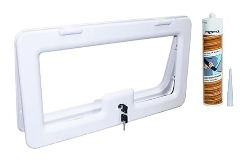 Freizeit Wittke Serviceklappe Crusader EDU 800-800 x 300 mm - weiß inkl. Förch Scheibendichtmasse Freizeit Wittke Serviceklappe Crusader EDU 800-800 x 300 mm - weiß inkl. Förch Scheibendichtmasse von Freizeit Wittke