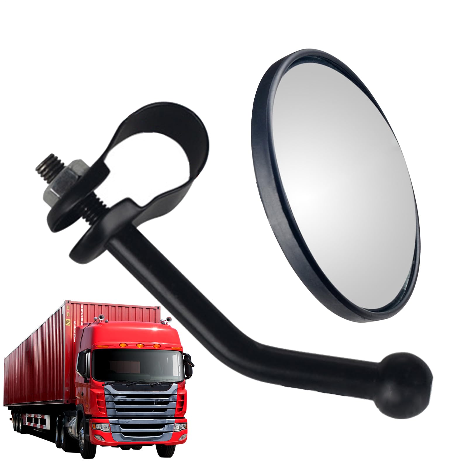 Konvexspiegel - Caravan Aussenspiegel, 14.5cm Konvexer Verkehrsspiegel - runder Rückfahrspiegel mit 360° Drehung & HD-, stabile Befestigung, ideal für Anhänger, Einfahrten & enge Parkbereiche Konvexspiegel - Caravan Aussenspiegel, 14.5cm Konvexer Verkehrsspiegel - runder Rückfahrspiegel mit 360° Drehung & HD-, stabile Befestigung, ideal für Anhänger, Einfahrten & enge Parkbereiche von Frfik