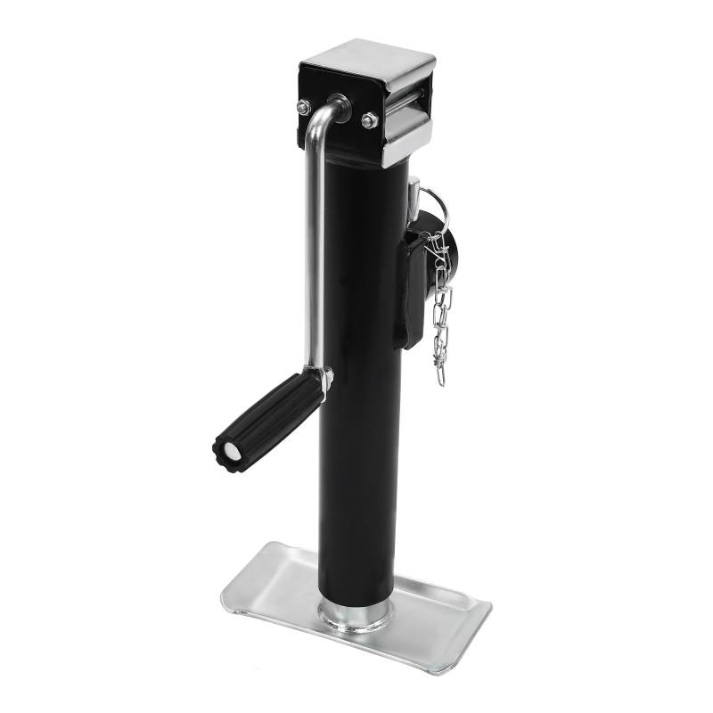 Ausdrehstütze Anhänger Ausdrehbar Ausdrehstütze Baggerstütze Stützfuss Wohnwagen Side Winder Trailer Lift + Support Jack Leg 1000Kg w/Hand Crank for Caravans von Fricienc