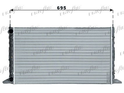 Kühler, Motorkühlung Frigair 0105.3052 von Frigair