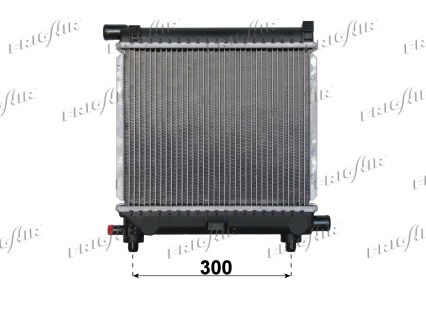 Kühler, Motorkühlung Frigair 0106.2089 von Frigair