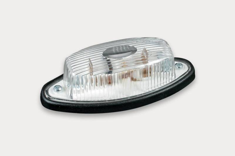 Friso Umrissleuchte Begrenzungsleuchte Markierungsleuchte weiß ohne Halter mit Kabel 2x0,75 mm² Anhänger LKW Wohnwagen Nutzfahrzeuge Trailer von Friso
