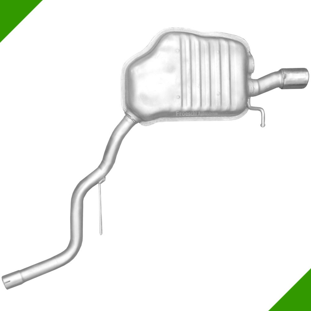 Audi A4 1,8 T 8E2 8E5 B6 Endtopf Auspuff Auspuffanlage hinten rechts Audi A4 1,8 T 8E2 8E5 B6 Endtopf Auspuff Auspuffanlage hinten rechts von Fröschl Autozubehör