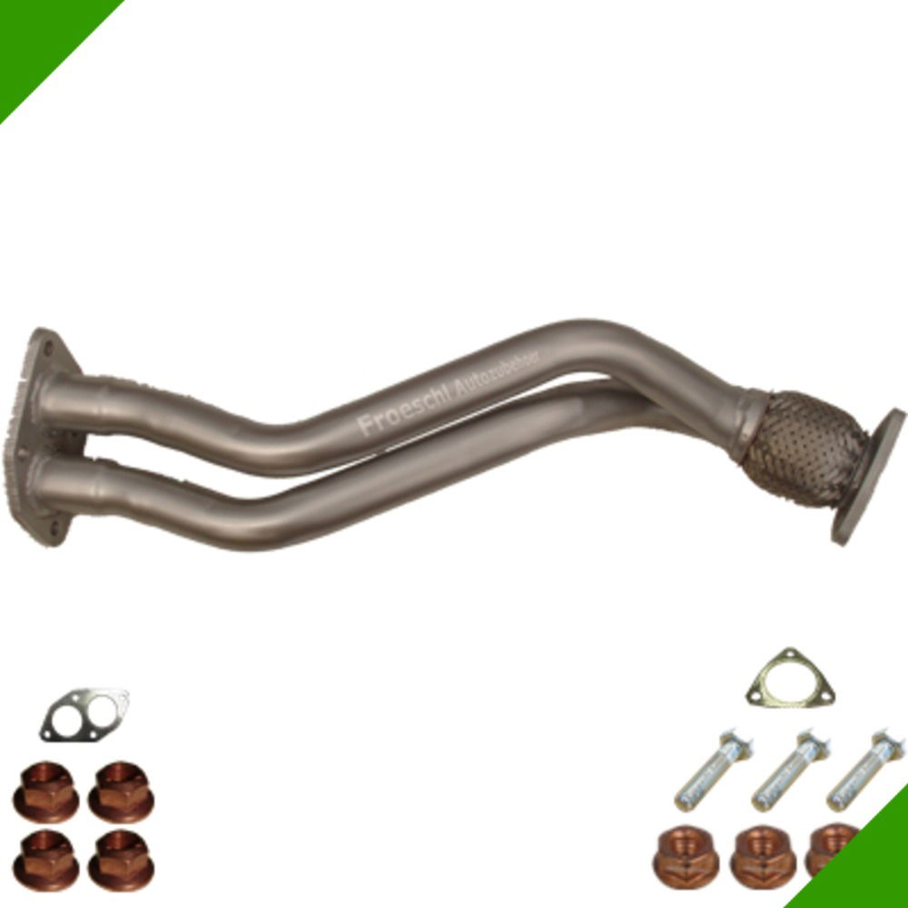 Audi A4 Vw Passat mit AM Auspuff Auspuffanlage Hosenrohr Abgasrohr Audi A4 Vw Passat mit AM Auspuff Auspuffanlage Hosenrohr Abgasrohr von Fröschl Autozubehör