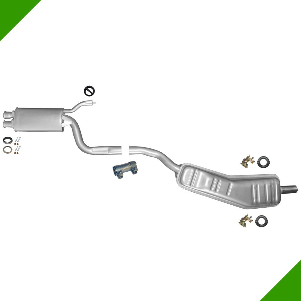 Bmw E34 520 Auspuff Auspuffanlage Mitteltopf Endtopf ab Kat Anbausatz Bmw E34 520 Auspuff Auspuffanlage Mitteltopf Endtopf ab Kat Anbausatz von Fröschl Autozubehör