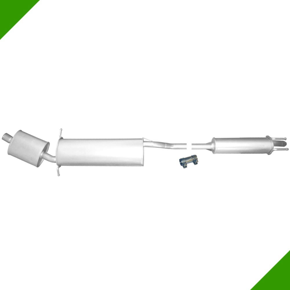 Fiat Multipla Auspuff Endschalldämpfer ab Kat Fiat Multipla Auspuff Endschalldämpfer ab Kat von Fröschl Autozubehör