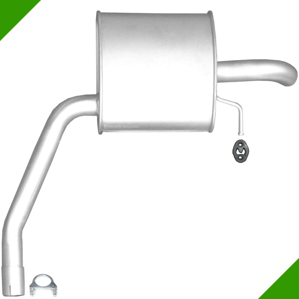 Ford Mondeo IV 2,3 BA7 Endtopf Auspuff Auspuffanlage hinten rechts Anbausatz Ford Mondeo IV 2,3 BA7 Endtopf Auspuff Auspuffanlage hinten rechts Anbausatz von Fröschl Autozubehör