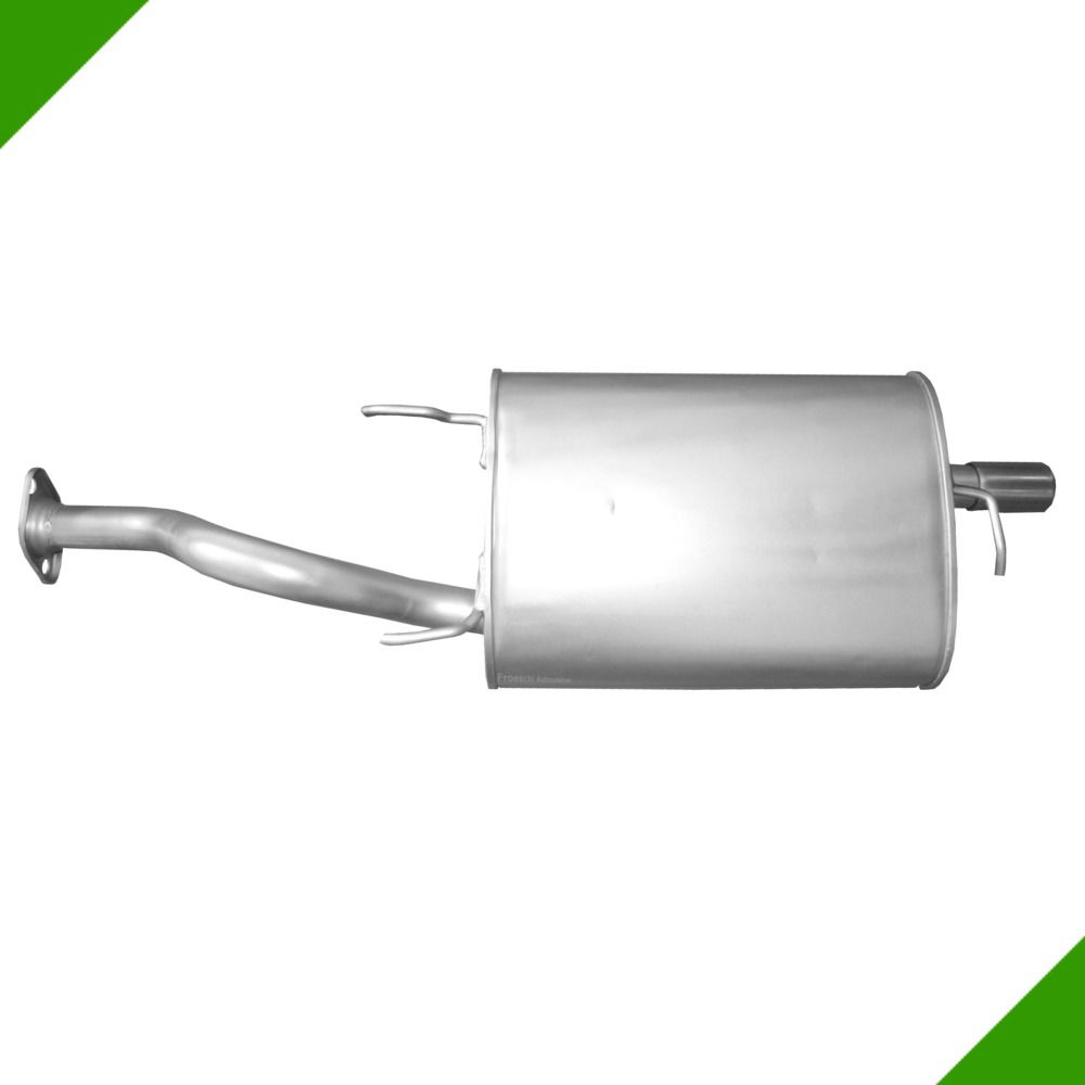 Honda Civic Edelstahl Endschalldämpfer Endtopf Auspuffanlage Honda Civic Edelstahl Endschalldämpfer Endtopf Auspuffanlage von Fröschl Autozubehör