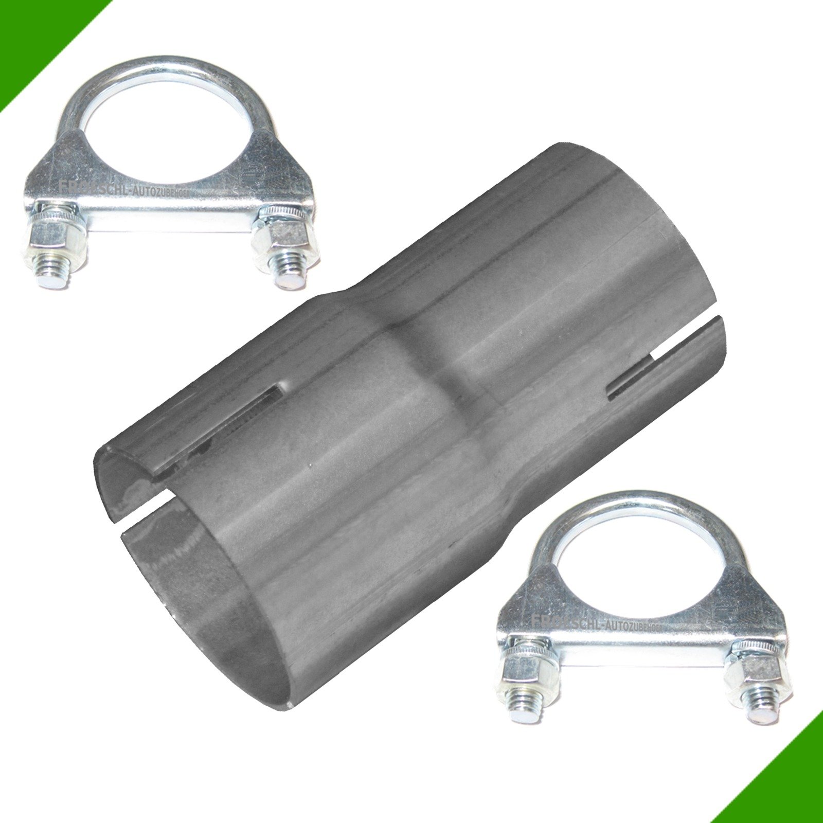 Reduzierstück von 45mm auf 50mm Adapter inkl. 2 Schellen Rohr Verbindungsstück Auspuff Abgasanlage Klemmstück Reduzierverbinder Reduktion Reduzierung Rohrverbinder Reduzierstück von 45mm auf 50mm Adapter inkl. 2 Schellen Rohr Verbindungsstück Auspuff Abgasanlage Klemmstück Reduzierverbinder Reduktion Reduzierung Rohrverbinder von Fröschl Autozubehör