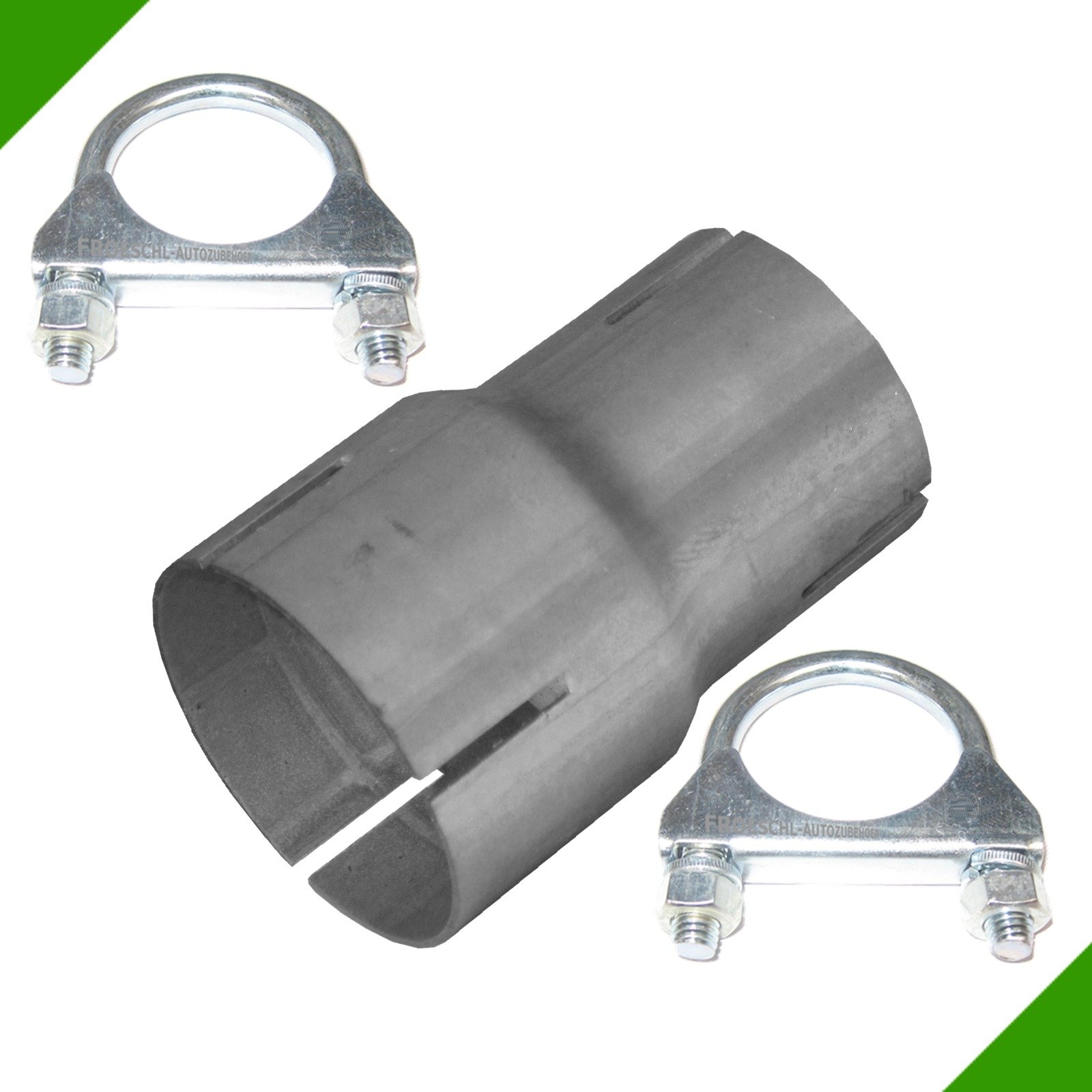 Reduzierung von 50mm auf 60mm Auspuff Adapter inkl. 2 Schellen Rohr Verbindungsstück Reduzierstück Klemmstück Reduzierverbinder Abgasanlage Reduktion Rohrverbinder Reduzierung von 50mm auf 60mm Auspuff Adapter inkl. 2 Schellen Rohr Verbindungsstück Reduzierstück Klemmstück Reduzierverbinder Abgasanlage Reduktion Rohrverbinder von Fröschl Autozubehör