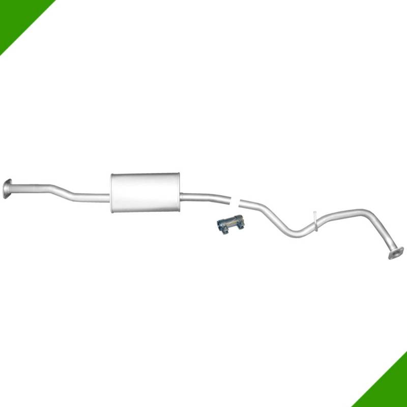 Subaru Impreza 2,0 R AWD GR 150PS Mitteltopf Auspuff Auspuffanlage von Fröschl Autozubehör