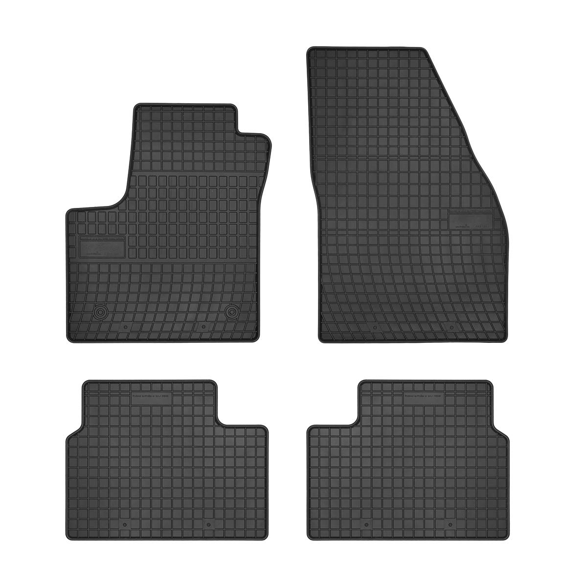 Automatten-Experts 546108EL Auto-Gummimatten mit 1cm Rand 4-teilig Automatten-Experts 546108EL Auto-Gummimatten mit 1cm Rand 4-teilig von Frogum
