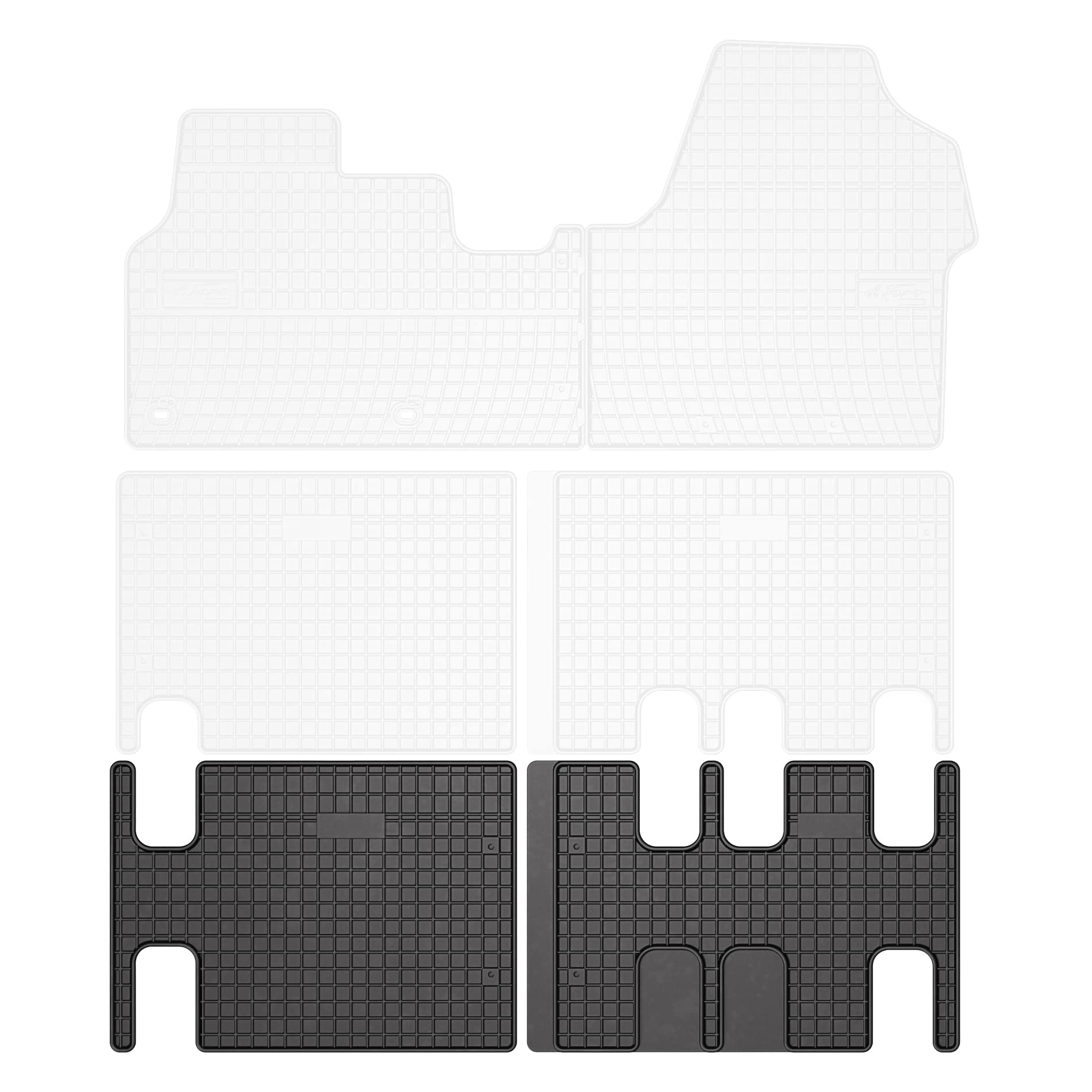 FROGUM EL Toro Auto Gummimatten für Citroën Jumpy III ab 2016 FROGUM EL Toro Auto Gummimatten für Citroën Jumpy III ab 2016 von Frogum
