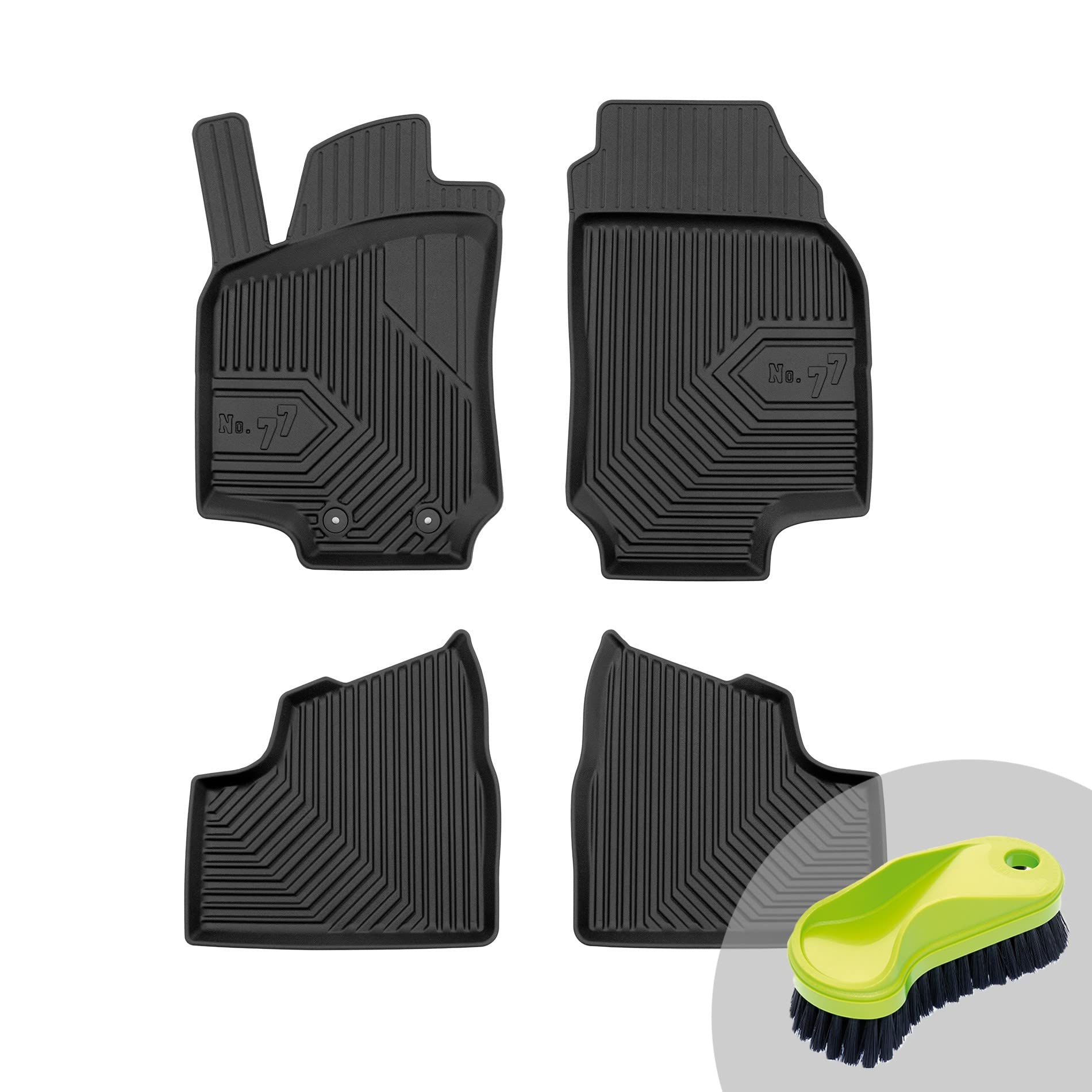 FROGUM No.77 Gummimatten Ganzjahresset von Auto Fußmatten Autofussmatten für Opel Astra G 1998-2009 | Langlebiges TPE Material FROGUM No.77 Gummimatten Ganzjahresset von Auto Fußmatten Autofussmatten für Opel Astra G 1998-2009 | Langlebiges TPE Material von Frogum