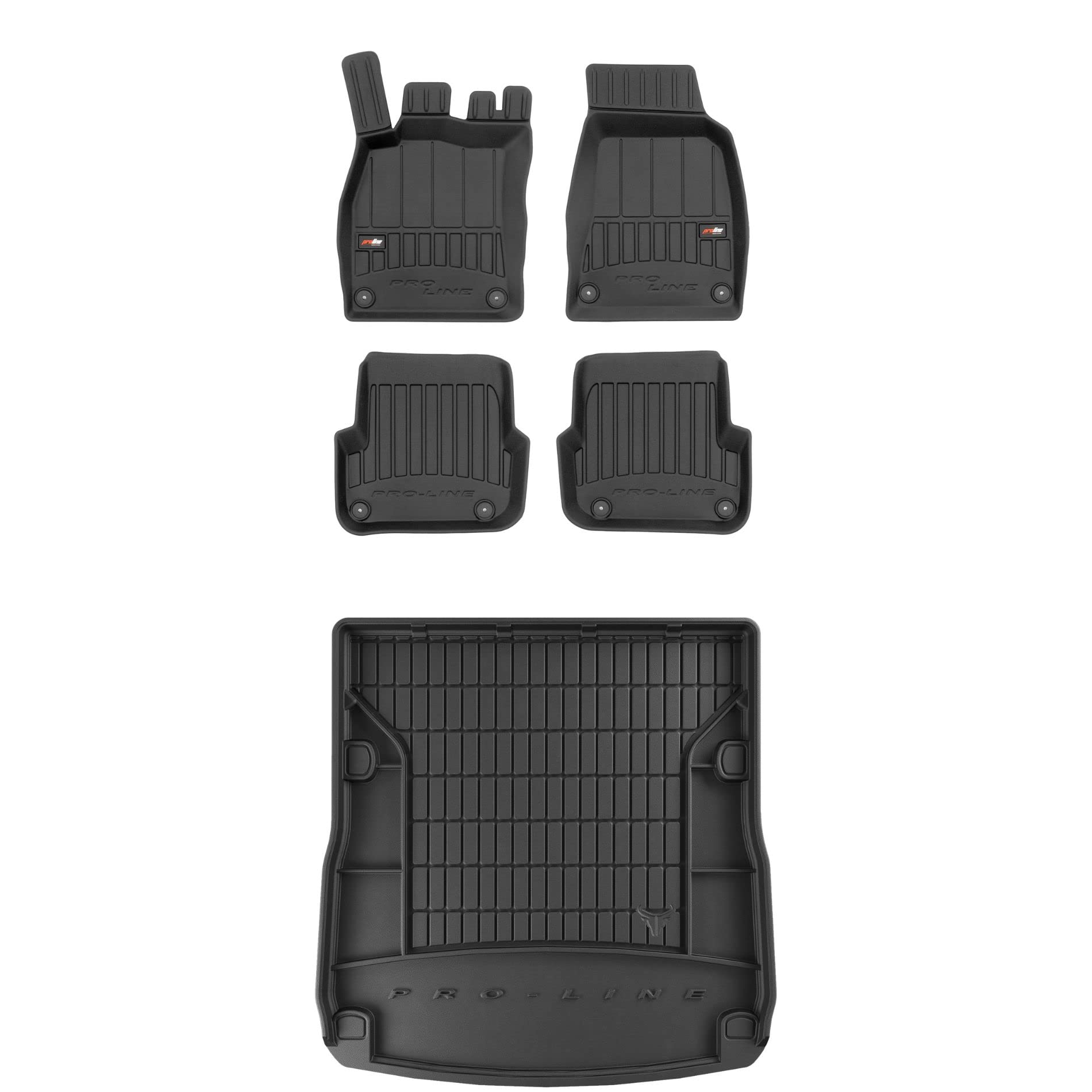 FROGUM ProLine 3D EIN Satz Gummimatten Exklusiven Auto Fußmatten und Kofferraumwanne Kofferraummatte für Audi A6 C6 2006-2011 | Die höchsten Kanten FROGUM ProLine 3D EIN Satz Gummimatten Exklusiven Auto Fußmatten und Kofferraumwanne Kofferraummatte für Audi A6 C6 2006-2011 | Die höchsten Kanten von Frogum