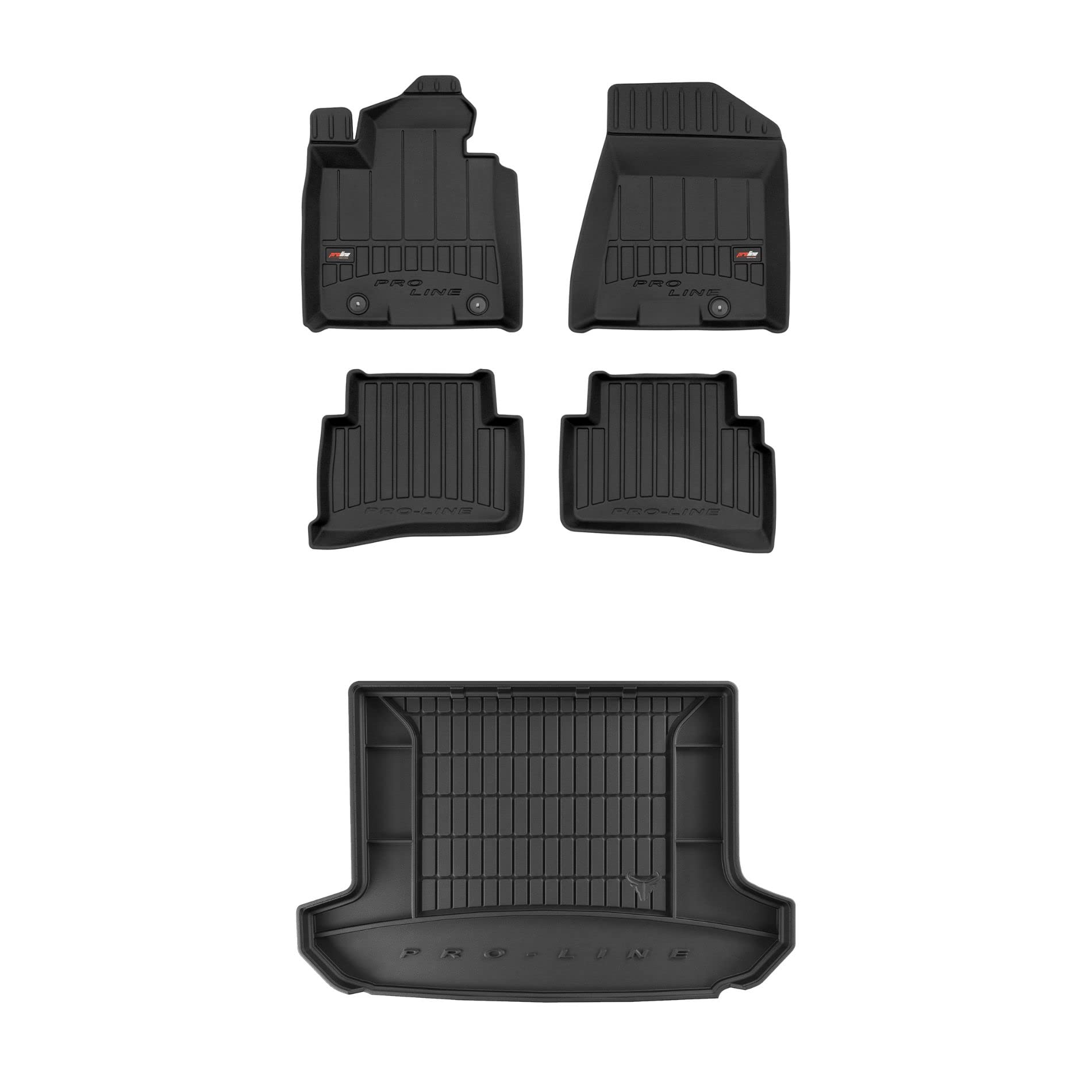 FROGUM ProLine 3D EIN Satz Gummimatten Exklusiven Auto Fußmatten und Kofferraumwanne Kofferraummatte für Kia Sportage IV 2015-2018 | Die höchsten Kanten FROGUM ProLine 3D EIN Satz Gummimatten Exklusiven Auto Fußmatten und Kofferraumwanne Kofferraummatte für Kia Sportage IV 2015-2018 | Die höchsten Kanten von Frogum
