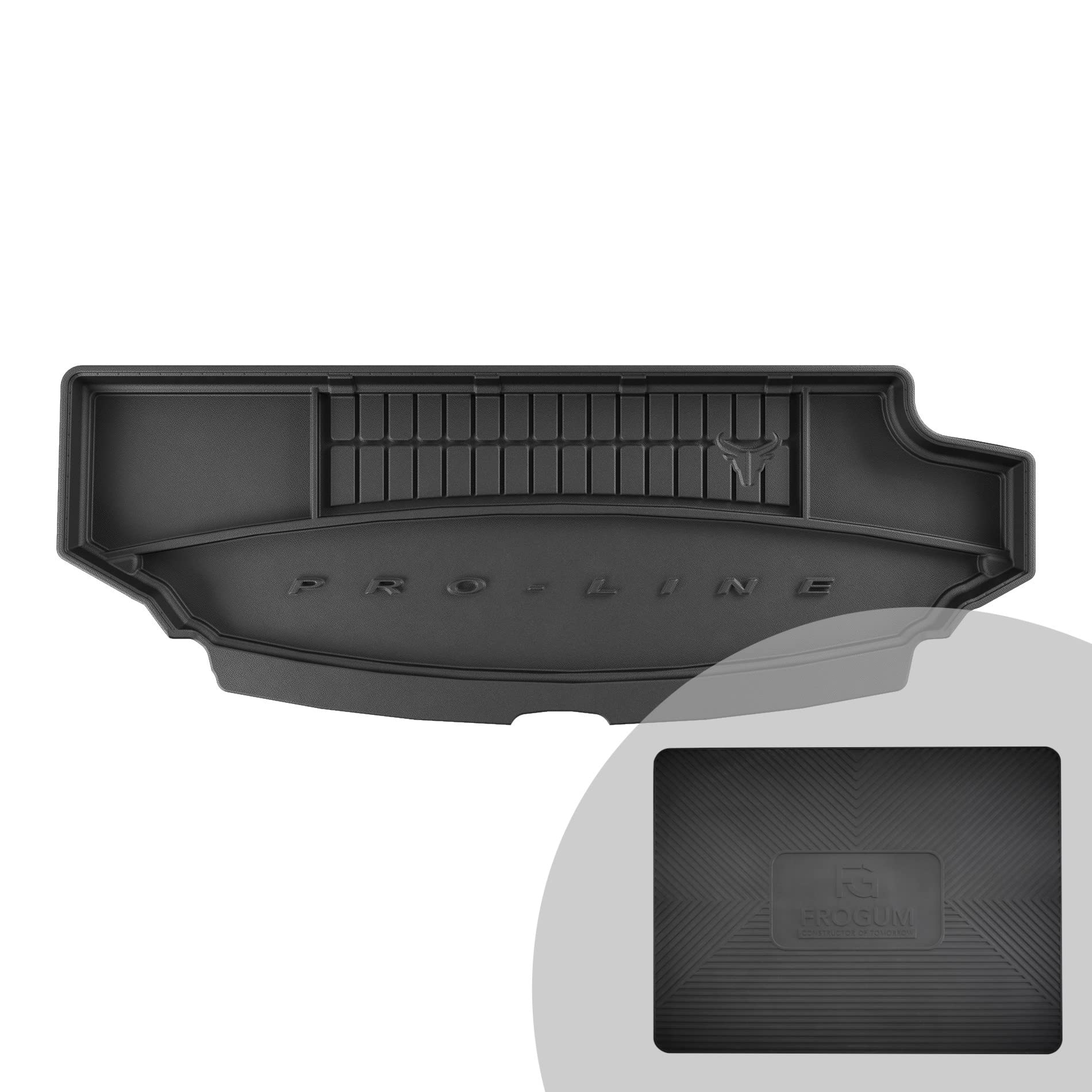 FROGUM ProLine 3D Gummimatte Exklusive Auto Kofferraummatte Kofferraumwanne für Skoda Kodiaq ab 2016 | Bequemer Organiser | Die höchsten Kanten FROGUM ProLine 3D Gummimatte Exklusive Auto Kofferraummatte Kofferraumwanne für Skoda Kodiaq ab 2016 | Bequemer Organiser | Die höchsten Kanten von Frogum