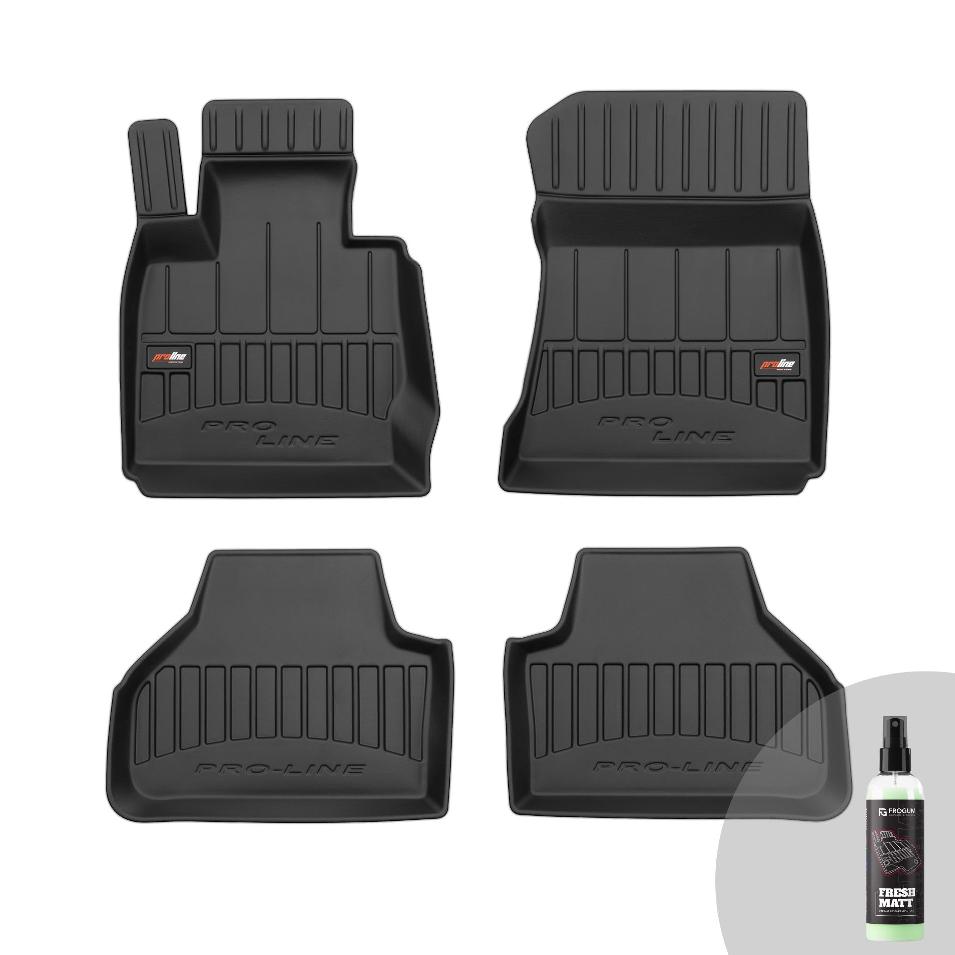 FROGUM ProLine 3D Gummimatten Exklusiven Auto Fußmatten Autofussmatten für BMW X4 F26 2014-2018 | Die höchsten Kanten FROGUM ProLine 3D Gummimatten Exklusiven Auto Fußmatten Autofussmatten für BMW X4 F26 2014-2018 | Die höchsten Kanten von Frogum