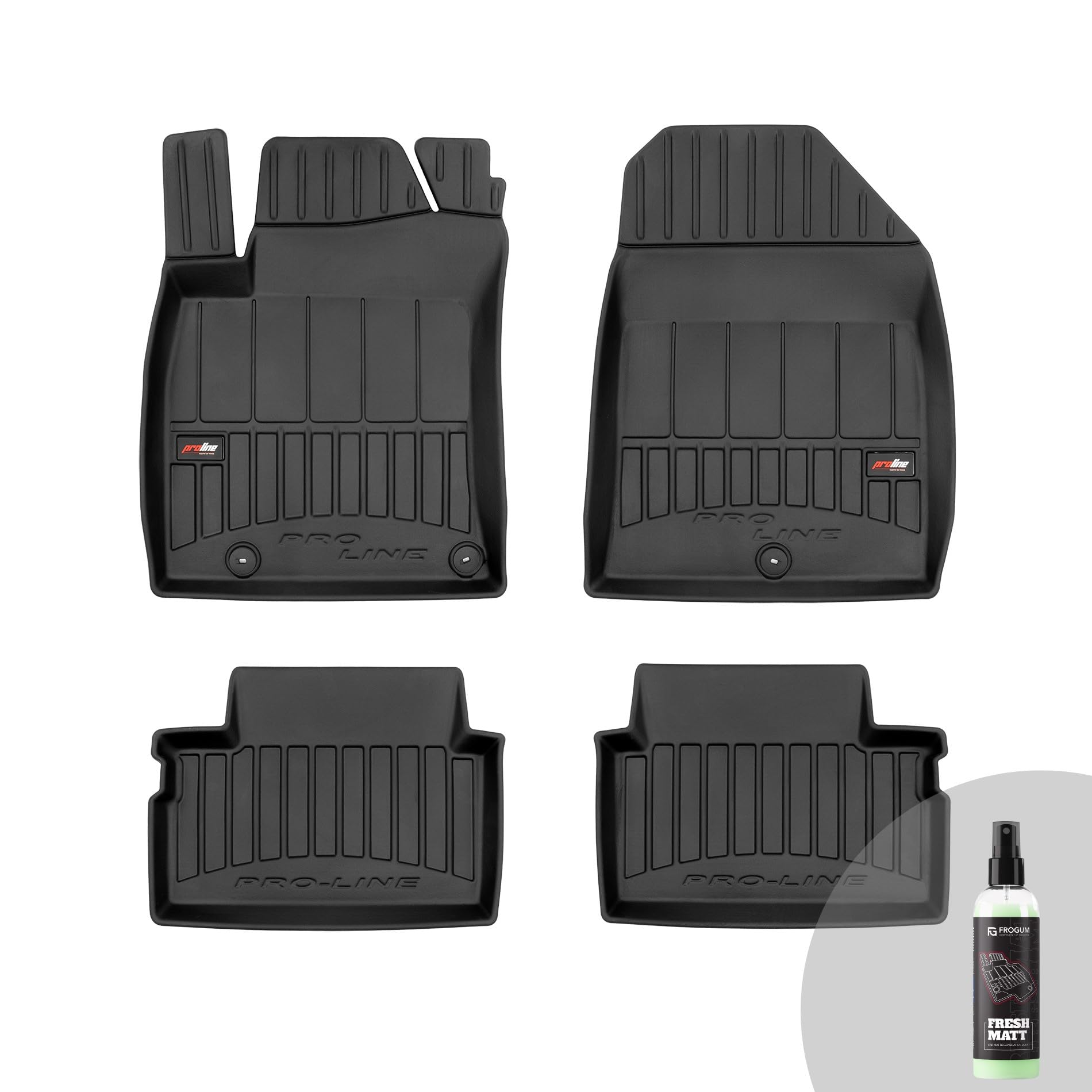 FROGUM ProLine 3D Gummimatten Exklusiven Auto Fußmatten Autofussmatten für Hyundai i30 III ab 2017, für Hyundai i30 III Fastback ab 2017, für Hyundai i30 III N performance ab 2017| Die höchsten Kanten FROGUM ProLine 3D Gummimatten Exklusiven Auto Fußmatten Autofussmatten für Hyundai i30 III ab 2017, für Hyundai i30 III Fastback ab 2017, für Hyundai i30 III N performance ab 2017| Die höchsten Kanten von Frogum