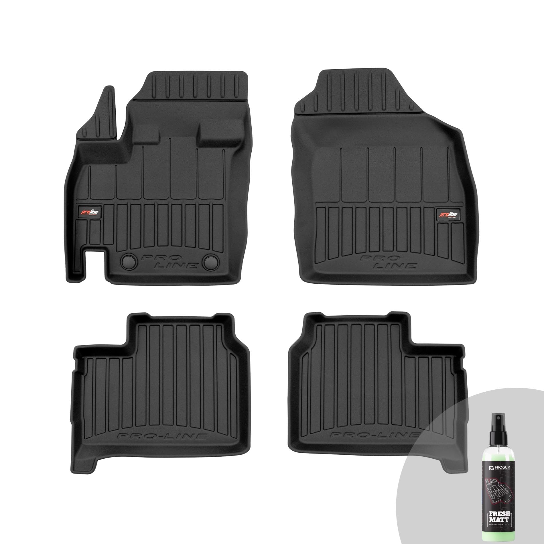 FROGUM ProLine 3D Gummimatten Exklusiven Auto Fußmatten Autofussmatten für Suzuki Ignis III ab 2016 | Die höchsten Kanten FROGUM ProLine 3D Gummimatten Exklusiven Auto Fußmatten Autofussmatten für Suzuki Ignis III ab 2016 | Die höchsten Kanten von Frogum