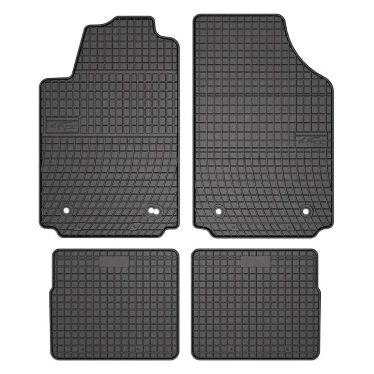 Frogum 546368 Gummimatten Auto Fußmatten Gummi Passgenau 4-teiliges Automatten Set Schwarz Frogum 546368 Gummimatten Auto Fußmatten Gummi Passgenau 4-teiliges Automatten Set Schwarz von Frogum