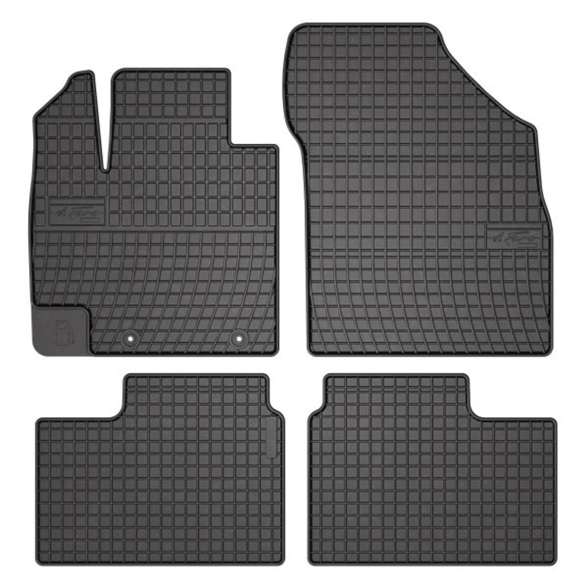 Frogum 547556 Gummimatten Auto Fußmatten Gummi Passgenau 4-teiliges Automatten Set Schwarz Frogum 547556 Gummimatten Auto Fußmatten Gummi Passgenau 4-teiliges Automatten Set Schwarz von Frogum