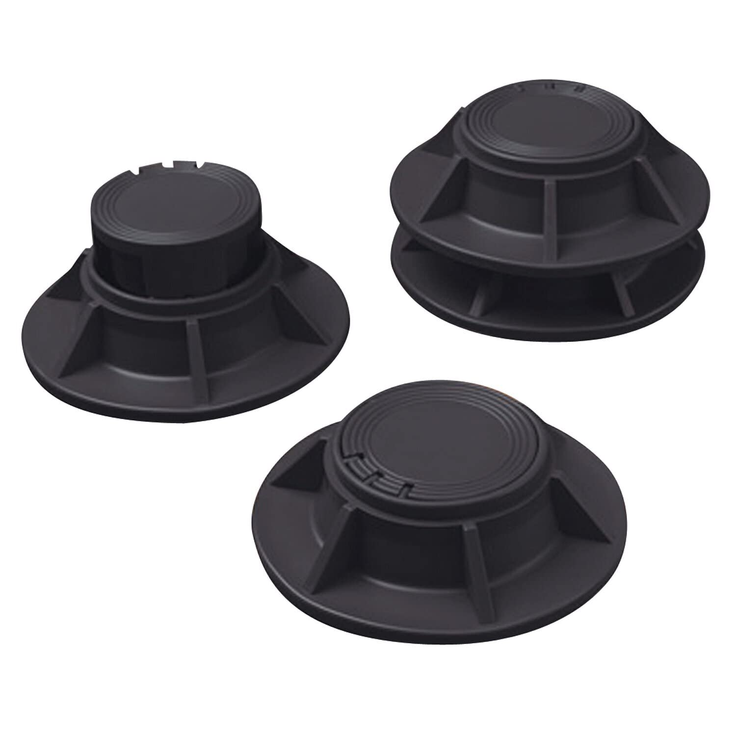 Froli Stützfüße 2er Set schwarz Froli Stützfüße 2er Set schwarz von Froli
