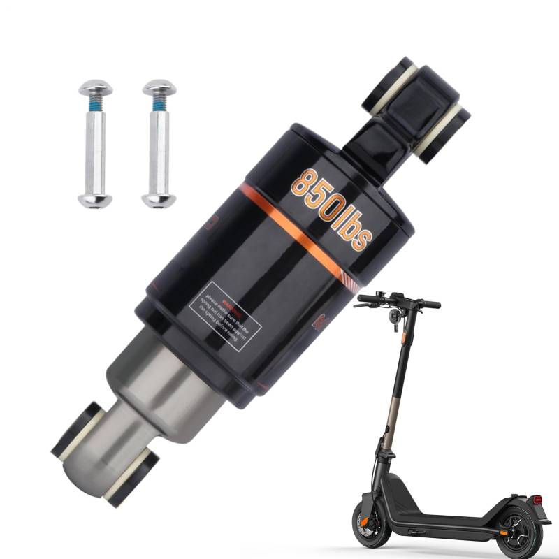 Rear Shocks, Compact Bike Damping Tool, Heavy-Duty Shock Absorber, Rough Terrain Suspension Guts, Ideal for Road Bikes, Dirtbikes, Stability Ride Control, 125mm*850lbs von Fruusv