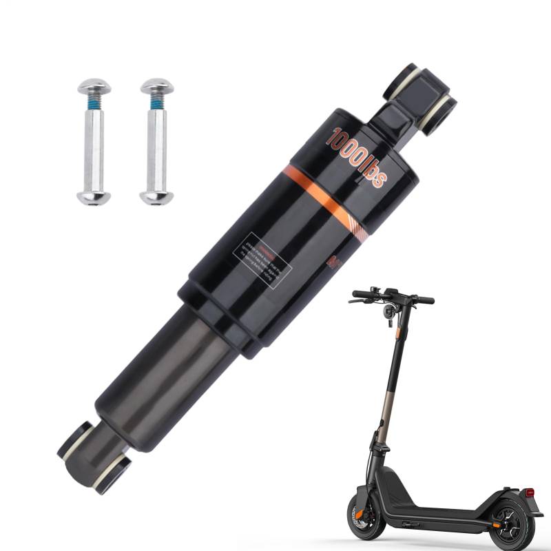 Rear Shocks, Compact Bike Damping Tool, Heavy-Duty Shock Absorber, Rough Terrain Suspension Guts, Ideal for Road Bikes, Dirtbikes, Stability Ride Control, 125mm*850lbs von Fruusv
