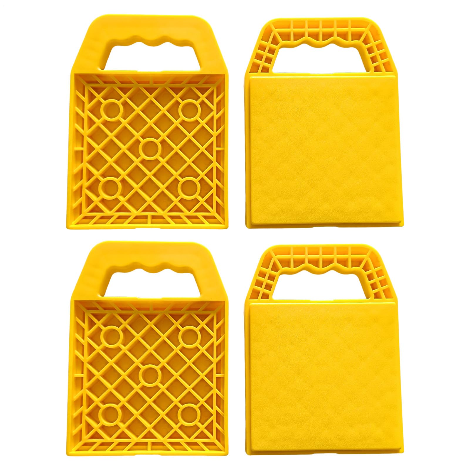 Wagenheber-Pads, Wagenheber-Pads, 4er-Set, rutschfeste Multi-Winkel-Basis, Nivellierung und Stabilisierung, robuste Unterstützung für Parken, Reisen, , Wohnwagen, , Roadtrip, 23 x 17 cm Wagenheber-Pads, Wagenheber-Pads, 4er-Set, rutschfeste Multi-Winkel-Basis, Nivellierung und Stabilisierung, robuste Unterstützung für Parken, Reisen, , Wohnwagen, , Roadtrip, 23 x 17 cm von Fruusv