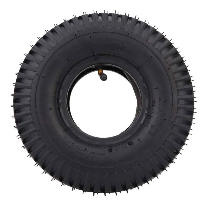 3.00-4 Reifen mit Schlauch, Rollstuhlreifen mit Innenrohr, 3.00-4 / 260x85 Rollstuhl Reifen, Verschleißfester Scooter Reifen 3.00-4/260X85 Reifen und Schlauch für Scooter Rollstühle von Ftory