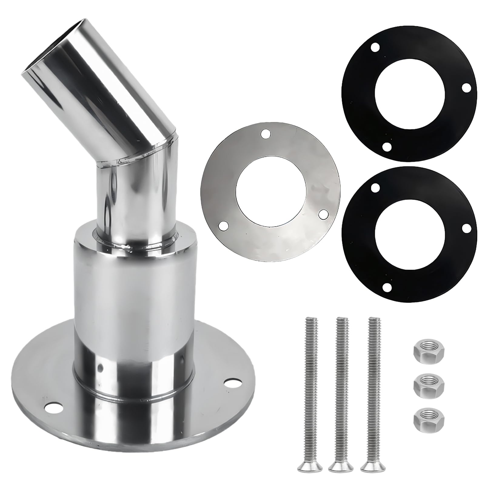 Ftrule 24mm Durch Rumpf Auspuff Hautanpassung, Edelstahl 316 Schiffsauspuff Rohrauspuff Schiffshardware Zubehör, Hull Auspuff Haut Montage, Dieselheizung Standheizung Auspuffrohr, 24mm Gebogen Ftrule 24mm Durch Rumpf Auspuff Hautanpassung, Edelstahl 316 Schiffsauspuff Rohrauspuff Schiffshardware Zubehör, Hull Auspuff Haut Montage, Dieselheizung Standheizung Auspuffrohr, 24mm Gebogen von Ftrule