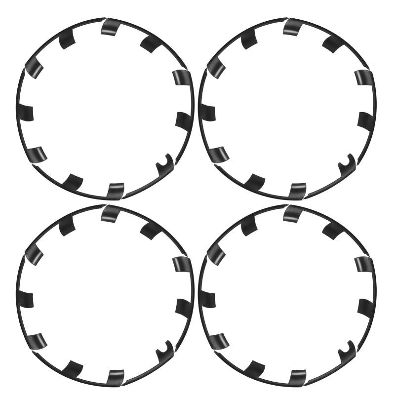21 Inch Wheel Rim Protector Guard Scratch Sturdy Hubcap Rim Patch Replacement for Performance 2021 to 2023 (Matte Black) von Fuchooky