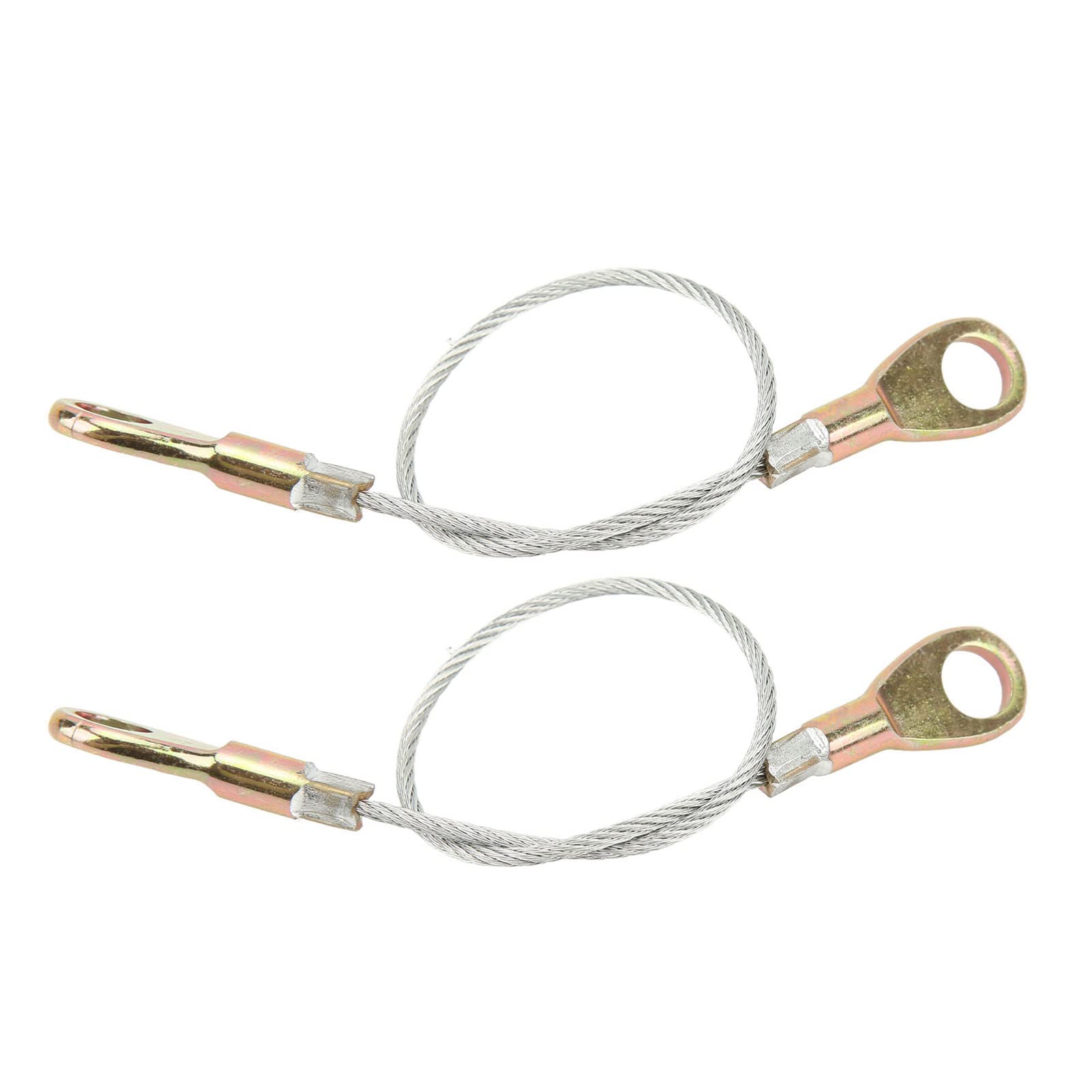Fuchooky 2pcs Tailgate Cable Hook Assembly 53045‑0006 Plug and Play Replacement for 600 610 610XC UTV von Fuchooky