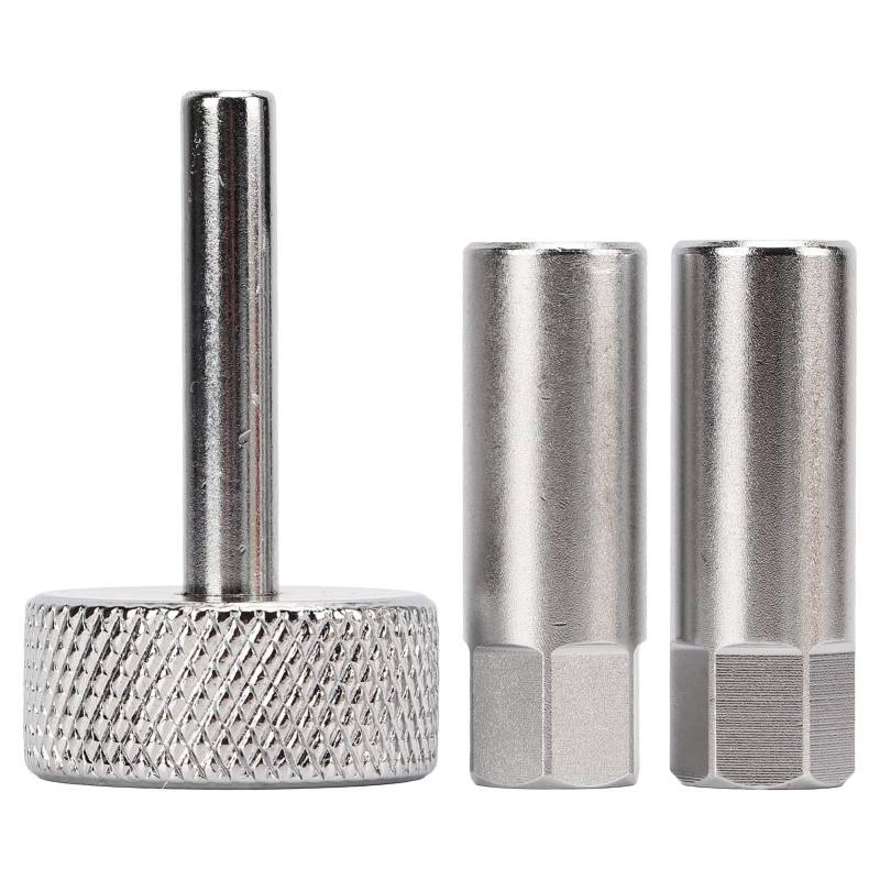 Fuchooky 3 PCs Tappet -Ventil -Einstellung Tool Set 8 9 mm Konsumrechte 3mm Quadrattyptreiber für Motorräder ATVs von Fuchooky