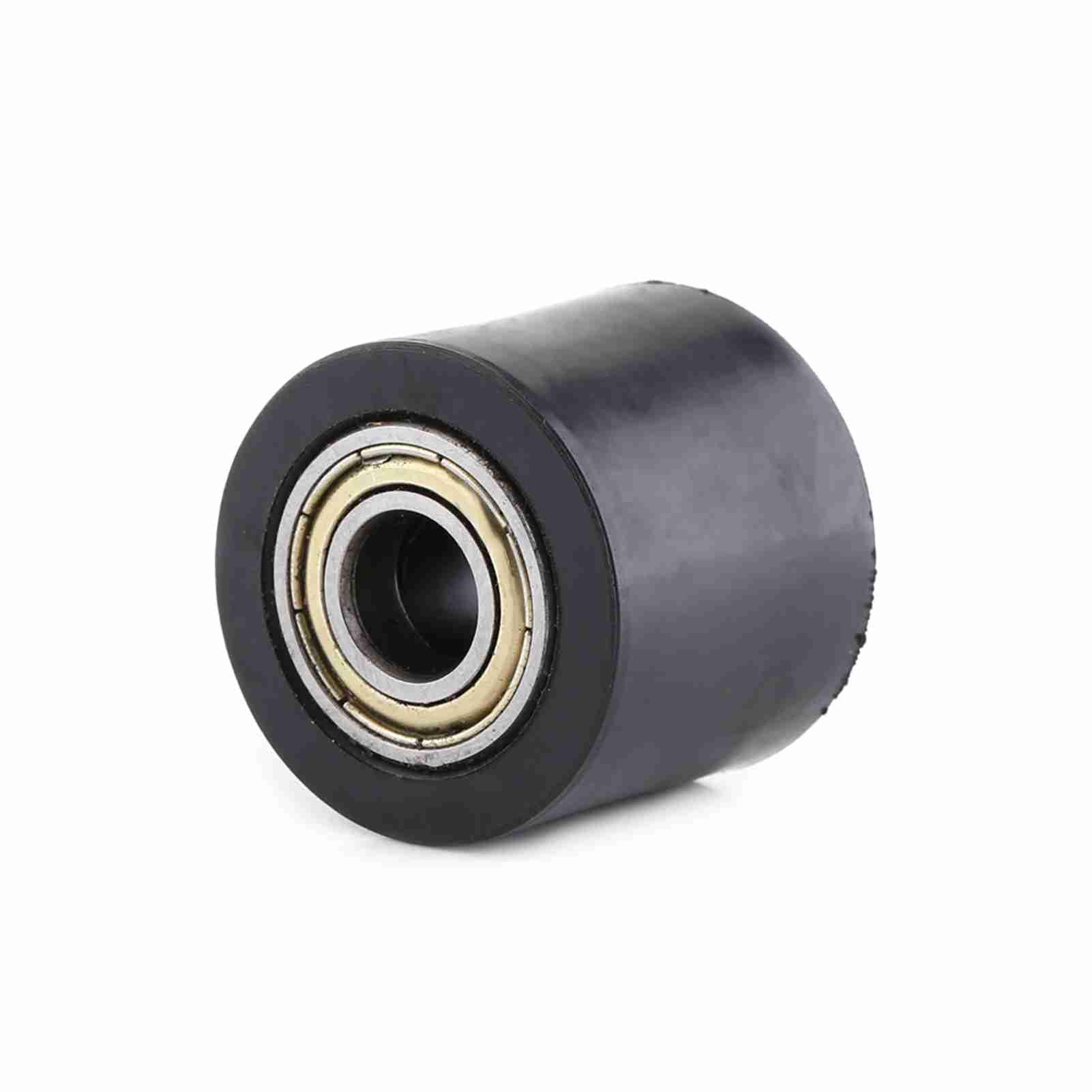Fuchooky 8mm/10mm Drive Chain Pulley Roller Slider Tensioner Wheel Guide for Street Bike Motorcycle ATV (Black 10mm) von Fuchooky