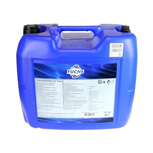 20 Liter FUCHS TITAN UNIVERSAL HD 15W-40 Motoröl Öl ACEA A3/B3 SPI SL MB 229.1 von Fuchs