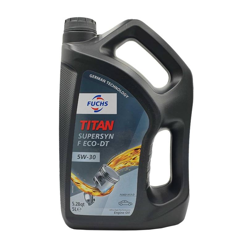 5L 5 Liter FUCHS TITAN SUPERSYN F ECO-DT 5W30 Motoröl ACEA A5/B5 FORD M2C913-C/D von Fuchs