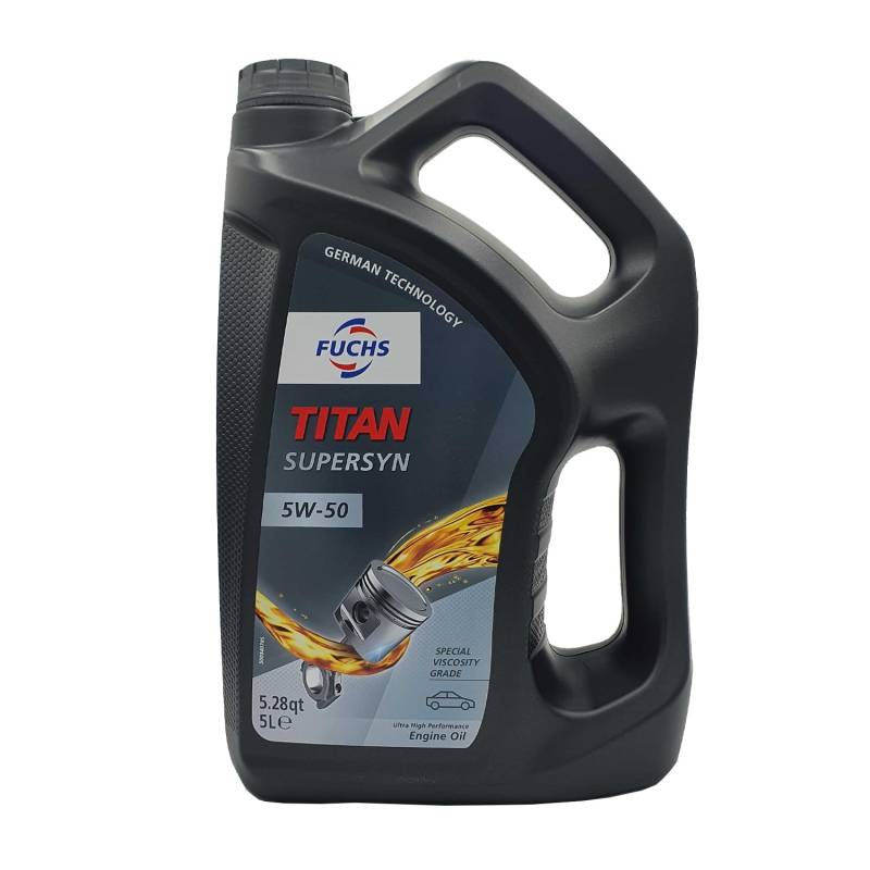 Fuchs 600640866 Motoröl Titan Supersyn 5W-50 5L von Fuchs