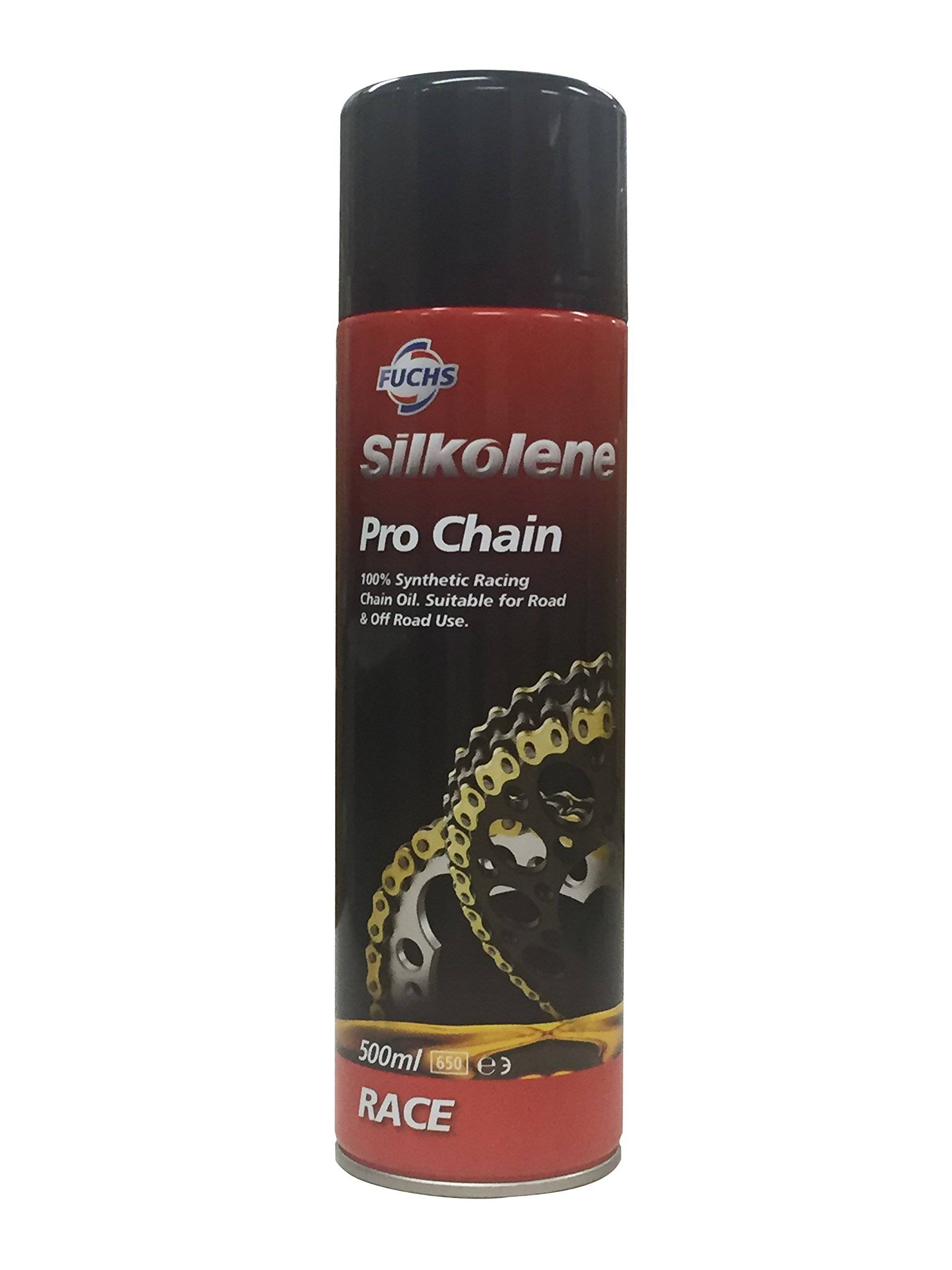 Fuchs Silkolene Pro Chain Kettenschmiermittel für Motorräder / Quads etc., 500 ml von Fuchs