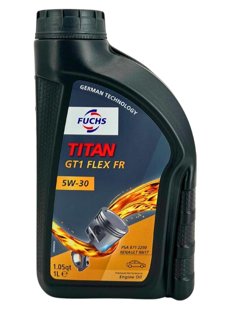 Titan GT1 Flex FR SAE 5W-30 Motorenöl 1 Liter von Fuchs
