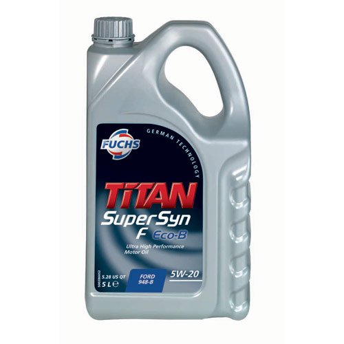 5L 5 Liter FUCHS TITAN SUPERSYN F ECO-B 5W-20 5W20 Motoröl Öl FORD WSS-M2C948-B von Fuchs