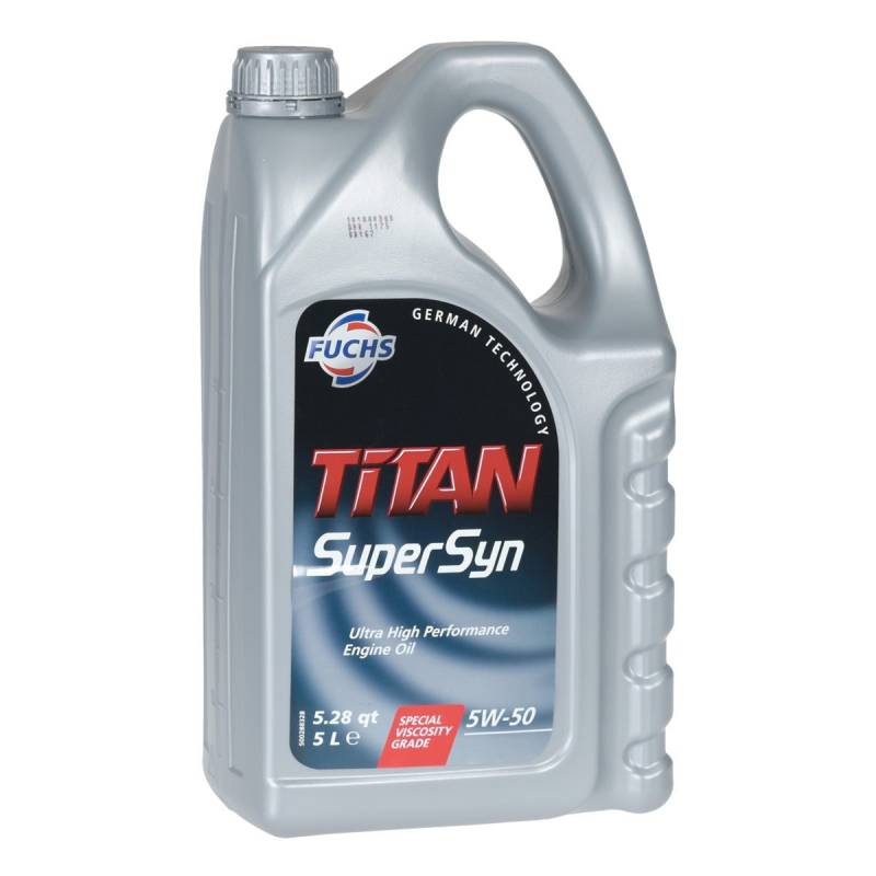 Motoröl Fuchs Titan Supersyn 5W-50 5 Ltr. Kanister von PGONA