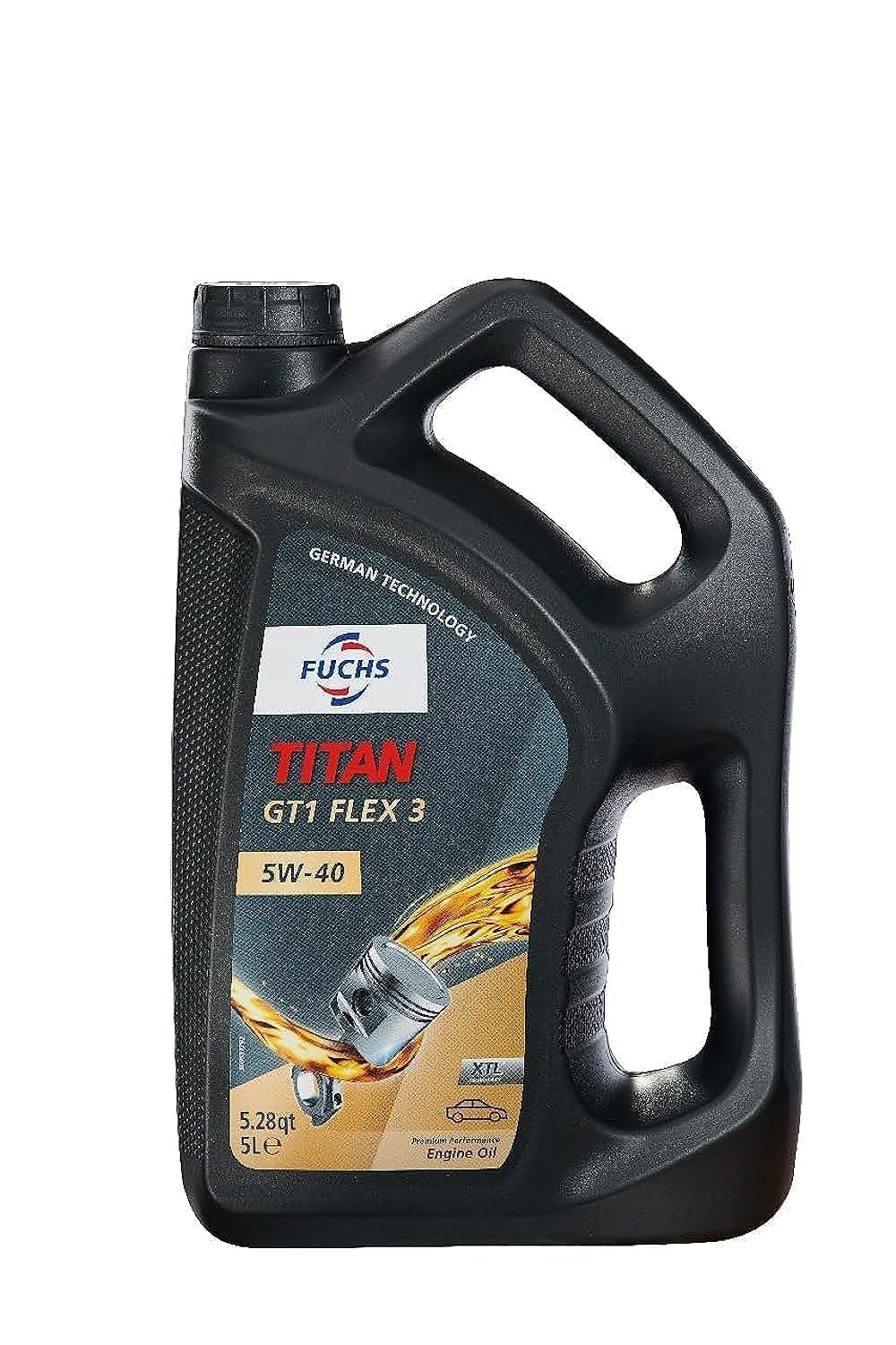 Titan GT1 Flex 3 SAE 5W-40 Motorenöl 5 Liter Titan GT1 Flex 3 SAE 5W-40 Motorenöl 5 Liter von Fuchs