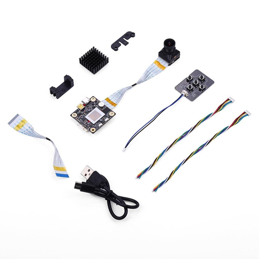 Fuhjythy 4K Split V5 FPV-Kamera HD DVR-Kamera CVBS -Kompatibler Ausgang USB-Video-Streaming Gyroflow für RC FPV Racing Drohnen Fuhjythy 4K Split V5 FPV-Kamera HD DVR-Kamera CVBS -Kompatibler Ausgang USB-Video-Streaming Gyroflow für RC FPV Racing Drohnen von Fuhjythy